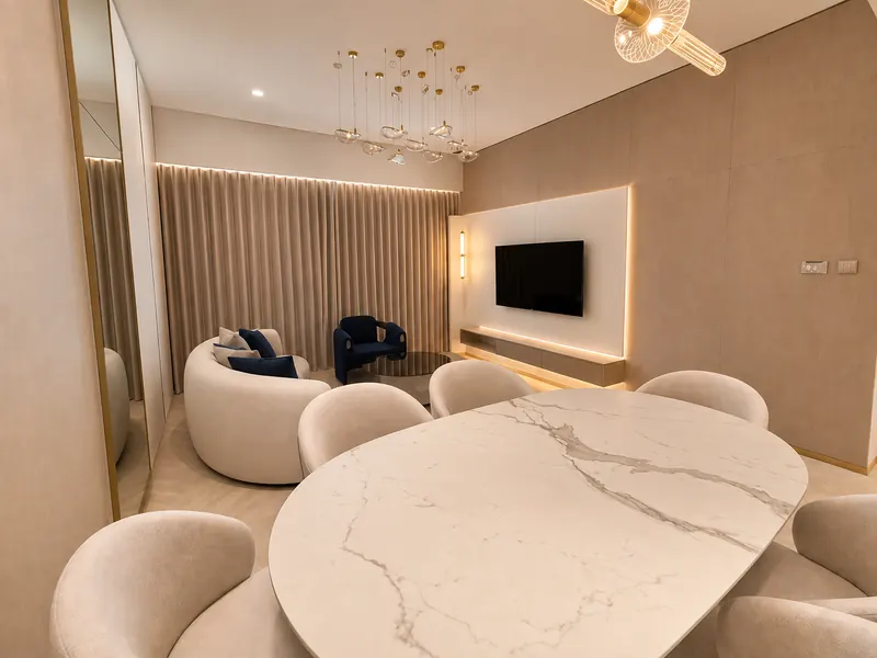 Furnished 2-bedroom apartment with sea view, Beach Walk Residence