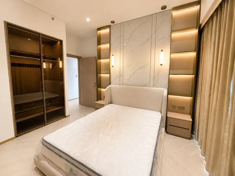Furnished 2-bedroom apartment with sea view, Beach Walk Residence